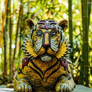 Tiger Trail statue
