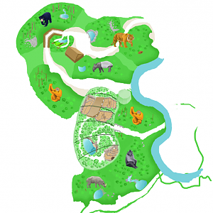 Cheseter Zoo Map - Islands so far