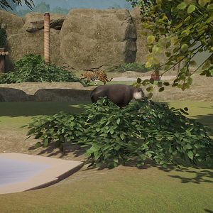 Predator-Prey Habitat in Planet Zoo.