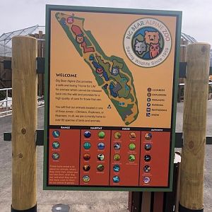 Big Bear Zoo Map