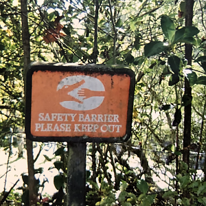 Sign from circa 1970s, possibly 1979.