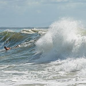 Surfing - Blackhead beach.