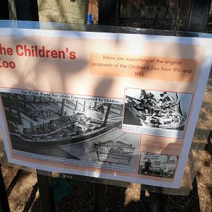 New Historic Signs - The Children's Zoo