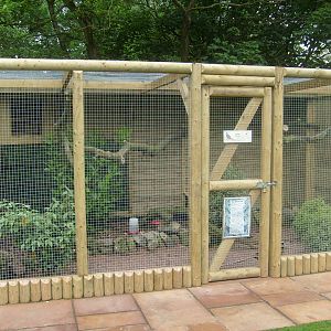 New pheasant enclosures