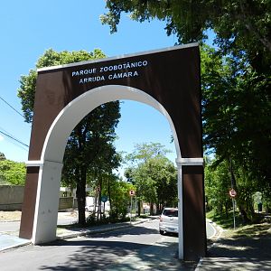 Entrance archway - PZAC, João Pessoa (Bica zoo)