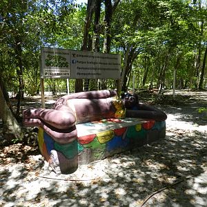 Statue - Bosque dos sonhos park and mini zoo (João Pessoa)