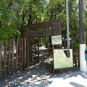 One of the entrances - Bosque dos sonhos park and mini zoo (João Pessoa)