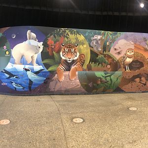 SDZSP entrance mural