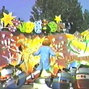 Chessington Zoo & theme park - early 1990's cine film