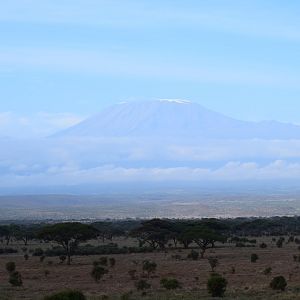 Kilimanjaro from observation deck