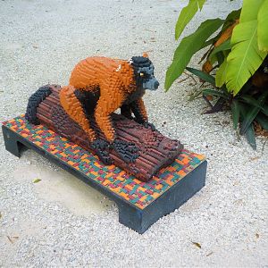 BRICKLIVE! Animal Paradise - Red Ruffed Lemur