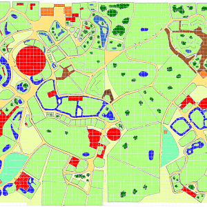 Map of my fantasy zoo