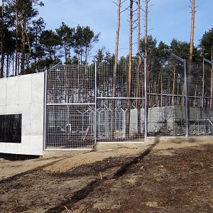 New tiger enclosure under constuction