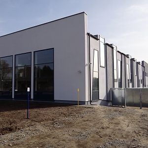 New giraffe/rhino house