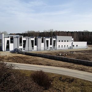 New giraffe/rhino house