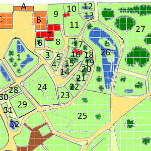 Map of European Zone