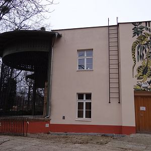 Former Lion House during renovation