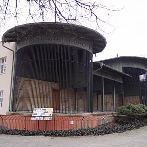 Former Lion House during renovation