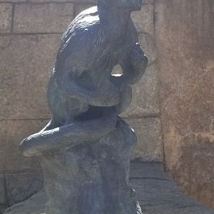 Philly - Big Cat Falls statue #7, primate