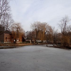 Gibbon island and house