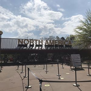 North Carolina Zoo: North America Entrance