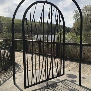 North Carolina Zoo: "Cattail Gate"