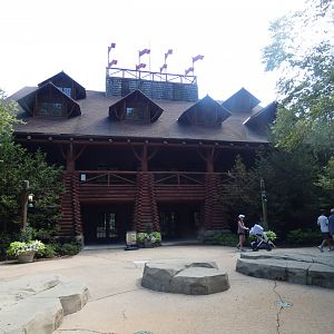 Lodge, Teton Trek Aug. 2020