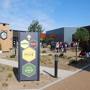 Entrance Retail Area at Yorkshire WP, 18th April 2021