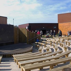 Amphitheatre in Entrance Area at Yorkshire WP, 18th April 2021