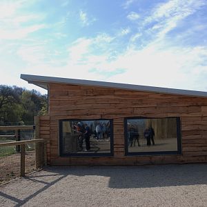 Tapir House at Yorkshire WP, 18th April 2021