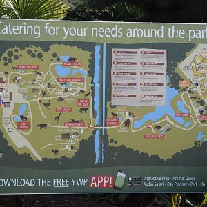 Map at Yorkshire WP, 18th April 2021