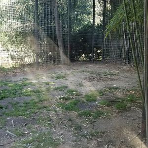 Cohanzick Zoo - Right end of tiger exhibit