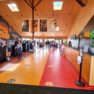 Sydney Zoo entrance hall