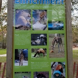 Cape May - Enrichment sign