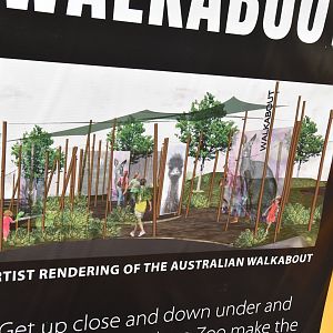 Australian walkabout exhibit concept