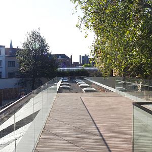 New viewing area on the roof of the pig house, 2020-09-20