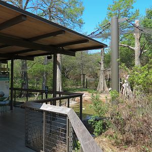 Texas Wetlands - Whooping Crane Exhibit - Viewing Shelter