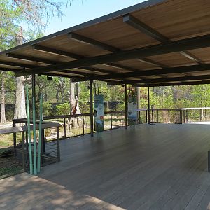 Texas Wetlands - Whooping Crane Exhibit - Viewing Shelter