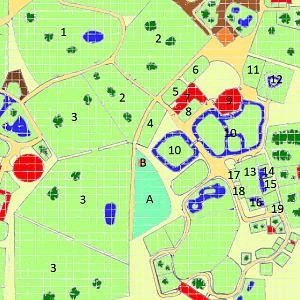 Map of South Asian Zone