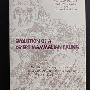 Evolution of a Desert Mammalian Fauna