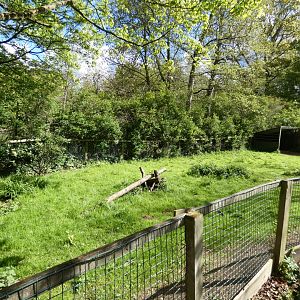 Crowned crane enclosure