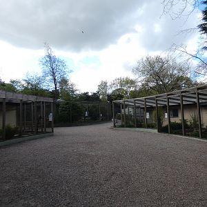 View of aviaries