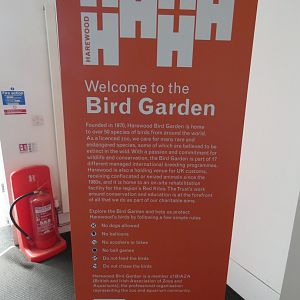 Entrance signage