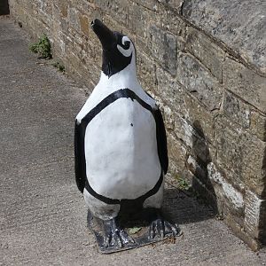 Penguin statue