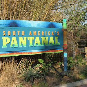 Pantanal - Entry Sign