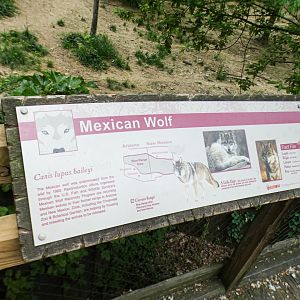 May. 2021 - Wolf Woods - Mexican Wolf Signage