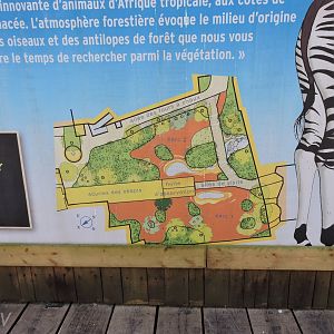 Plan of the Sanctuaire des okapis [2015]