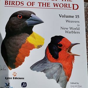 Handbook of the Birds of the World – Volume 15 Weavers to New World Warblers