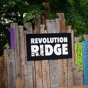 Revolution Ridge Entrance Sign at the Greensboro Science Center