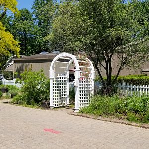 Bergen County Zoo - Animal holding complex